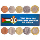 5 JORDAN COIN LOT. DIFFER COLLECTIBLE COINS FROM MIDDLE EAST. FOREIGN CURRENCY