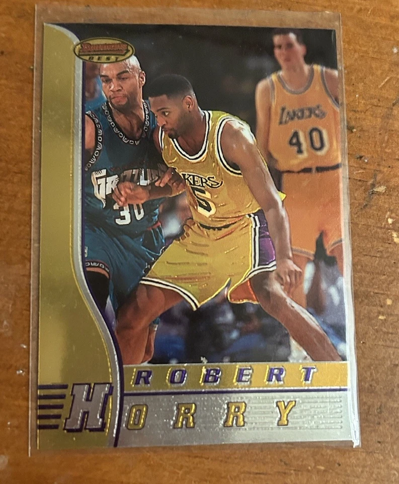 1997 Topps Bowman's Best #20 ROBERT HORRY Los Angeles Lakers - Image 1 of 2