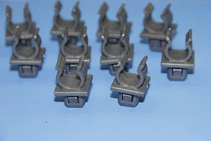 CITROEN C4 GREY HOOD RETAINER BONNET ROD STAY GRIPPER HOOK ARM CLIPS PACK OF 2 - Picture 1 of 5