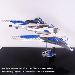 Display Stand for LEGO 9525 Pre Vizsla's Mandalorian Fighter, Acrylic 3D stand. - Picture 1 of 7