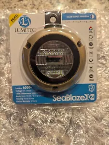 NUEVO Lumitec Seablaze X2 Spectrum Bronce Luz Subacuática 101516 Blanco/Azul - Imagen 1 de 8
