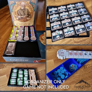 Carnegie + inserto/organizador de juego de mesa de expansión - Imagen 1 de 10