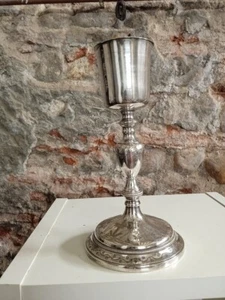 Beautiful Antique French Sterling Silver 950 Chalice Coq First Empire 19th C - Picture 1 of 7