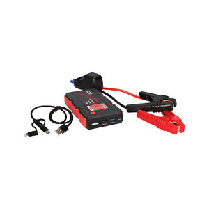 Kraftmax QC3000 Car Jumpstarter USB Starthilfe Auto Powerbank für Notfall