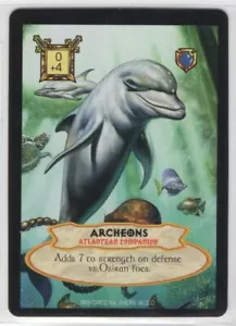 1995 Cardz Hyborian Gates Archeons Atlantean Companion Fantasy TCG Trading Card - Picture 1 of 2