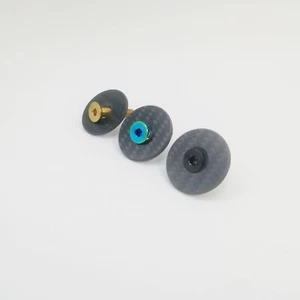1 pieza 28,6 mm Auriculares de vástago de fibra de carbono Bicicleta de montaña Carretera 1 1/8" Tapa superior y perno Ti - Imagen 1 de 8