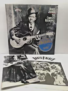 ROBERT JOHNSON The Complete Recordings NM COLUMBIA Blues 3 LP Box set + inserts - Picture 1 of 1