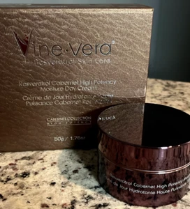 Vine Vera Resveratrol Cabernet High Potency Moisture Day Cream-1.76 fl oz / 50 g - Picture 1 of 4