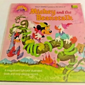 Mickey And The Beanstalk Vinyl LP Record 1968 Disneyland Records Pre Owned - Picture 1 of 5