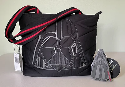 ENVÍO GRATUITO Darth Vader Star Wars Vera Bradley Bolso de Mano y Cambio Bolso Dije Nuevo con Etiquetas Foto 1 de 4