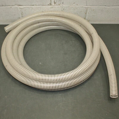 Continental Food Grade Hose NFW100-25-G, 1" x 25 ft, Clear PVC, Transfer FDA 3A - Image 1 of 4