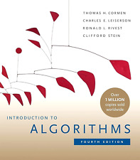 INTRODUCTION TO ALGORITHMS, FOURTH EDITION Hardcover
