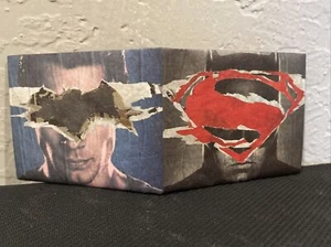 NEW 100% Tyvek Batman Vs. Superman Mighty Wallet  - Picture 1 of 2