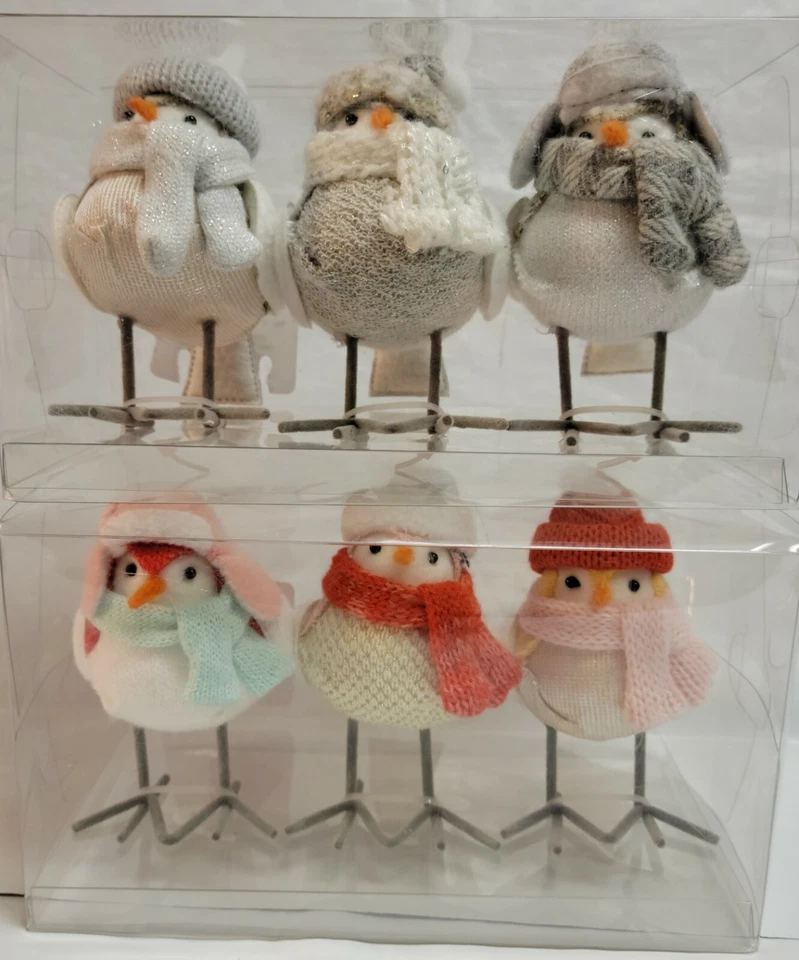Target Spritz 3-Pack small birds Winter scarf scarves hats 2021 Pink Red Black