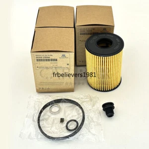 4PACK Engine Oil Filters for 2020-2024 Hyundai Kia 2.5L # 26350-2S000 - Picture 1 of 10
