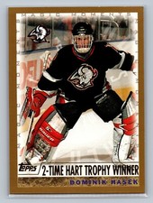 1999-00 Topps Dominik Hasek (2-Time Hart Trophy Winner) #279 HOF