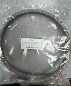 4L LLC TSB-H050TAX050TAX050-48-1 Edelstahl Geflechtschlauch 1/2 Zoll 48 Zoll 1000 psi - Bild 1 von 3