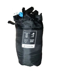 Adamant StormPulse Sleeping Bag Dual Layer 10 degrees 84.5 x 31.5 x 22" blue blk - Picture 1 of 7