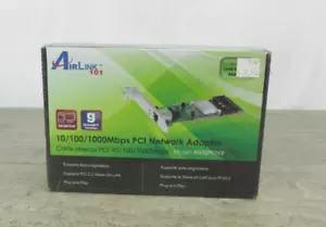 NEW Airlink 101 1x RJ-45 10/100/1000Mpbs PCI Network Adapter Card AG32PCIV2 * - Picture 1 of 2