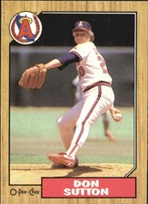 1987 O-Pee-Chee #259 Don Sutton 