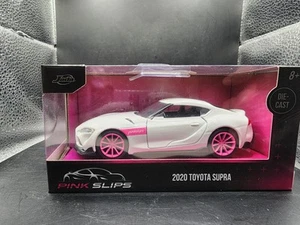 Jada Pink Slips White 2020 Toyota Supra Diecast 1:32 - Picture 1 of 4