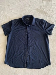 BYLT Hemd Herren 2XL Executive Fit Dark Navy Stretch Performance Premium Basics - Bild 1 von 11