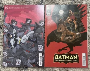 BATMAN: THE AUDIO ADVENTURES Lot #2 & #3 (2023 DC Comics) Very Nice! - Picture 1 of 8