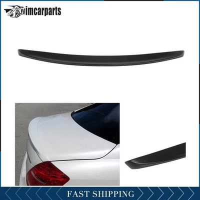 Rear Trunk Lid Spoiler Wing -ABS For 2007-2013 Mercedes-Benz W221 S-Class Foto 1 de 4