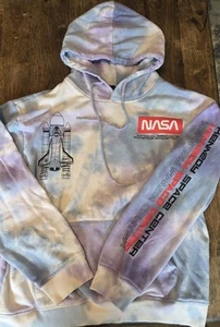 HyperSpace NASA Hoodie Sweatshirt Astronaut Spacecenter Size Med Street - Picture 1 of 7