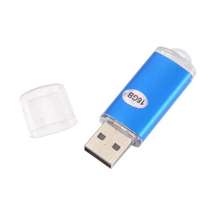 USB Stick Flash Pen Drive U Festplatte für   PC  Farbe: Blau KapazitäT: 8341 - Bild 1 von 7