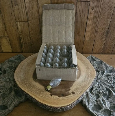Vintage Tree Light Replacement Bulbs C-9 130Volt 7- Watt (Set Of 25) CLEAR#00228 - Image 1 of 4
