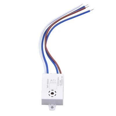 AC180-240V 50/60Hz Auto On/Off Light Voice Sound Sensor Switch Time Delay H - Image 1 of 4