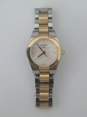 TISSOT GLAM Womens Two Tone Watch Mother of Pearl Dial - Image 1 of 4