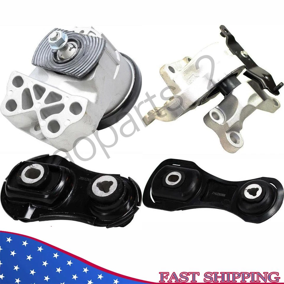 Suporte de suspensão para motor, trans e torque 4 peças. 10-19 para Ford Flex Taurus Interceptor - Imagem 1 de 4