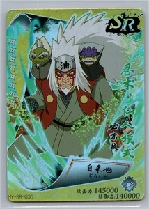 Jiraiya Naruto TCG HY-SR-036 Super Rare Gold/Foil Mint - Picture 1 of 2