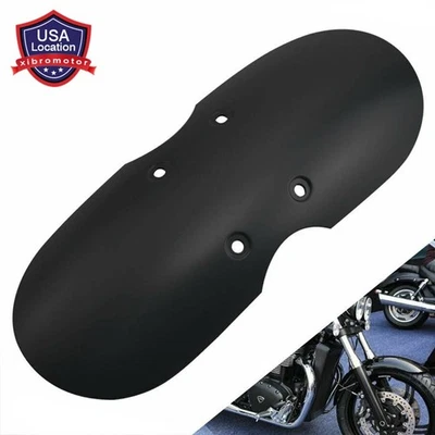 Black Front Fender Mudguard Fits For Triumph Bonneville T100 Thruxton 900 01-16 - Изображение 1 из 4