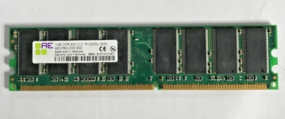 Aeneon 1GB (1x1GB) DDR1 AED760UD00-500 400 PC3200U-3033 #R2089 - Bild 1 von 2