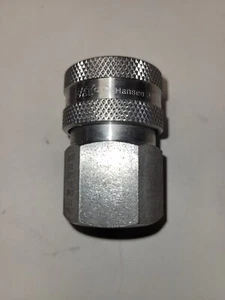 Eaton Hansen Quick Disconnect Coupling Stainless Steel 3/4" LL4-ST - Picture 1 of 4
