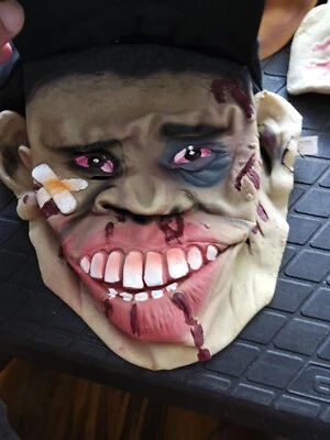 Tiger Woods Black Eye Mask Golf Halloween Costumes  - Image 1 of 3
