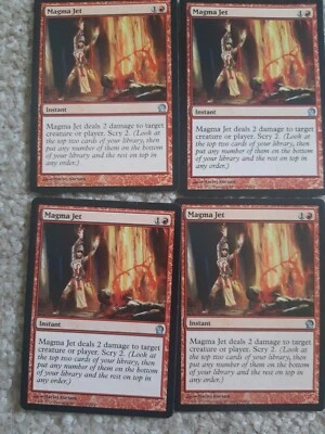 MTG 4 x Magma Jet - Theros - Image 1 of 2