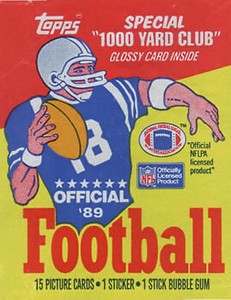 1989 Topps Football #251-396 Pick Your Card NM-MT