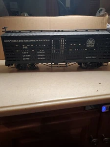 G SCALE BACHMANN 98118 BIG HAULERS D&RGW STOCK CAR -  NEW - W/BOX - Picture 1 of 7
