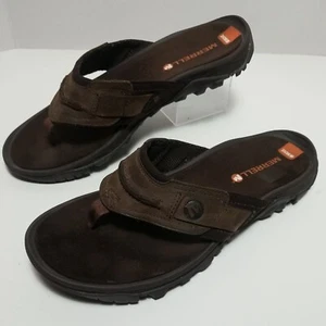 Merrell Telluride Men's Slide Comfort Sandals Size 8 Clay Brown - Picture 1 of 10