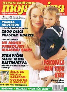 MOJA TAJNA #10 1998 CROATIAN TRUE EVENTS MAGAZINE cover PAMELA ANDERSON - Foto 1 di 1