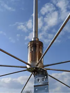 SIRIO 2008 CB BASE ANTENNE HOCHLEISTUNG OMNIDIREKTIONAL AUS ALUMINIUM - Bild 1 von 3