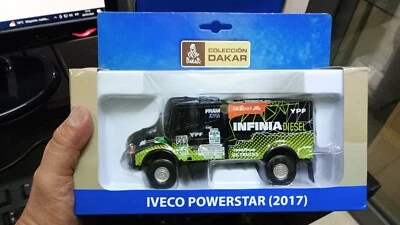 Camión 1/43 Iveco Powerstar 502 Rally Dakar 2017 tractor equipo remolque coche Kamaz Foto 1 de 2