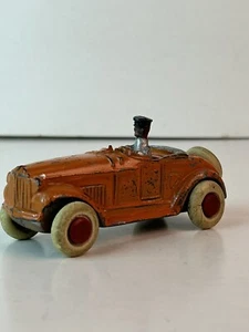 Barclay, Savoye Slush Cast Metal Large Roadster With Driver, Original - Picture 1 of 14