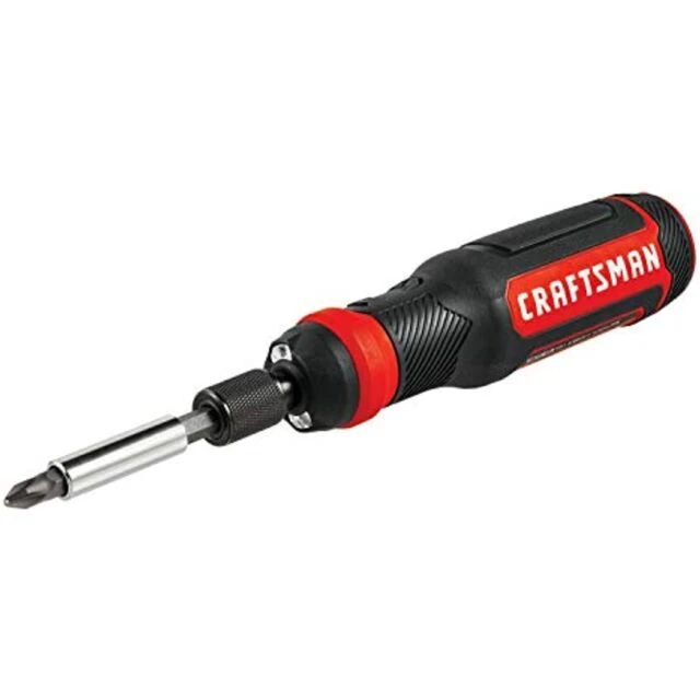 CRAFTSMAN Cordless Screwdriver, 4V, 8-Piece Set (CMHT66718B6) - Image 1 of 1