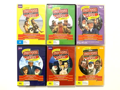 DVD Only Fools and Horses Temporada 2 3 4 5 6 7 PAL Região 4 Série de TV Muito Bom Estado Usado - Imagem 1 de 4