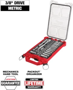 Milwaukee 48-22-9482 3/8” Juego de 32 piezas de trinquete y zócalo con organizador PACKOUT - Imagen 1 de 1